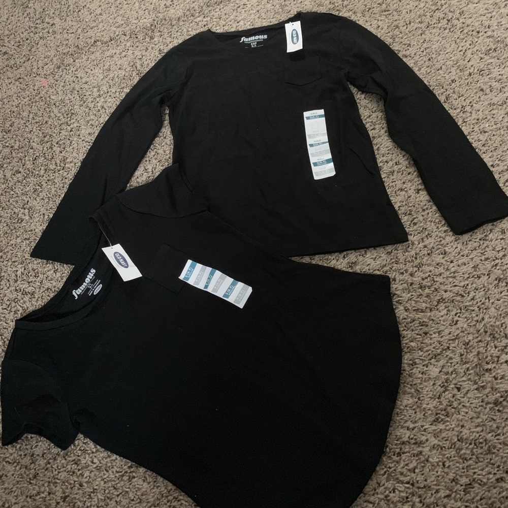 3/$15 Old Navy black top tshirt bundle
